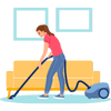 Carpet Cleaning-Vacuum, Shampoo & Deodorize (+200 per 1000 sq ft room)